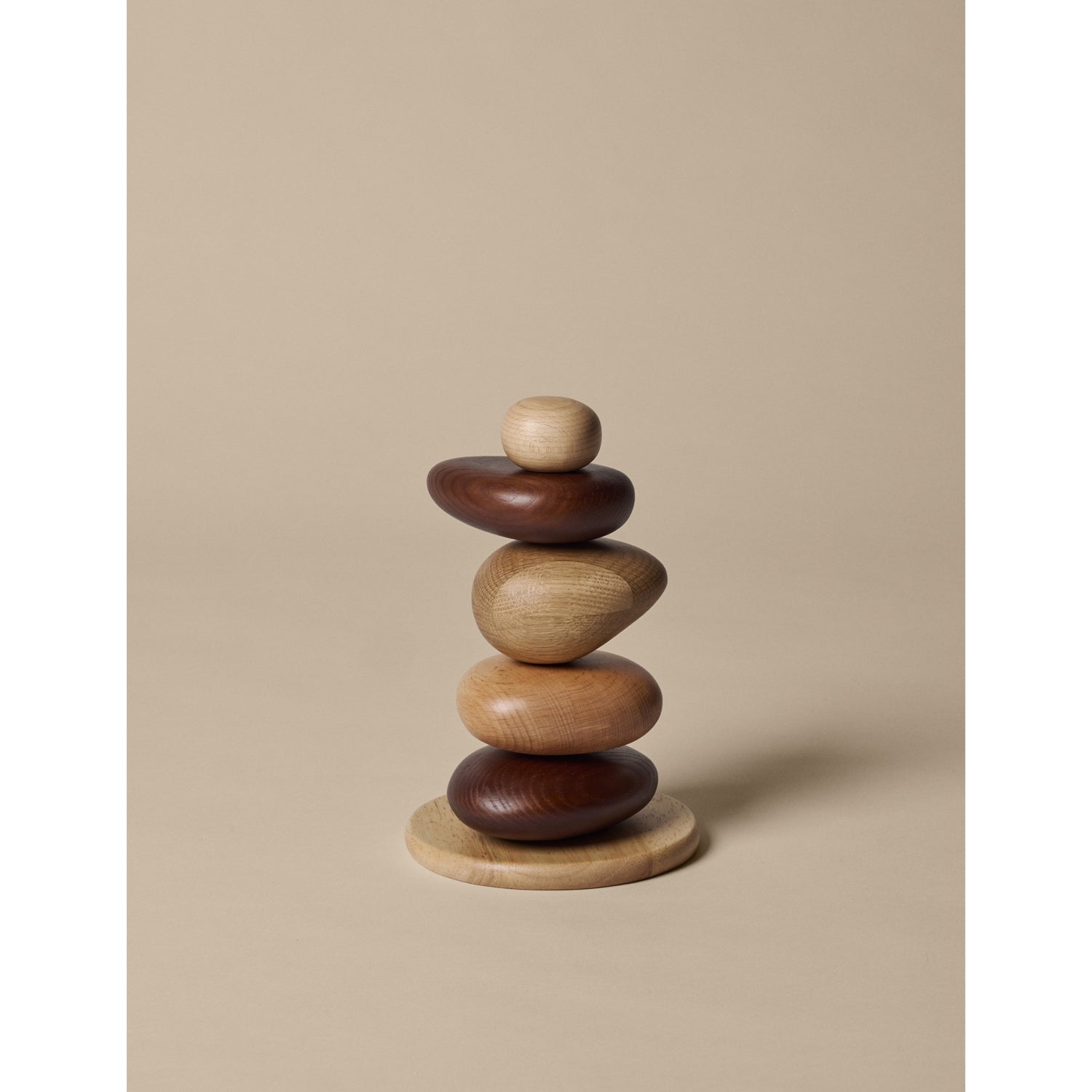 ferm LIVING stacking blocks Pebble 13.5cm, imported from the UK