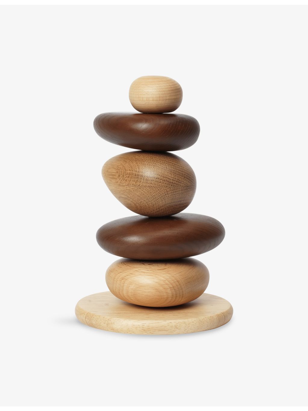 ferm LIVING stacking blocks Pebble 13.5cm, imported from the UK