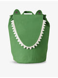 ferm LIVING crocodile embroidered cotton storage (British brand)