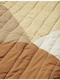 Ferm Living Swift Bird quilted cotton mat 110cm, imported from the UK