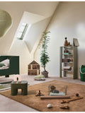 ferm LIVING Toro stackable wooden toy house 87cm, UK version