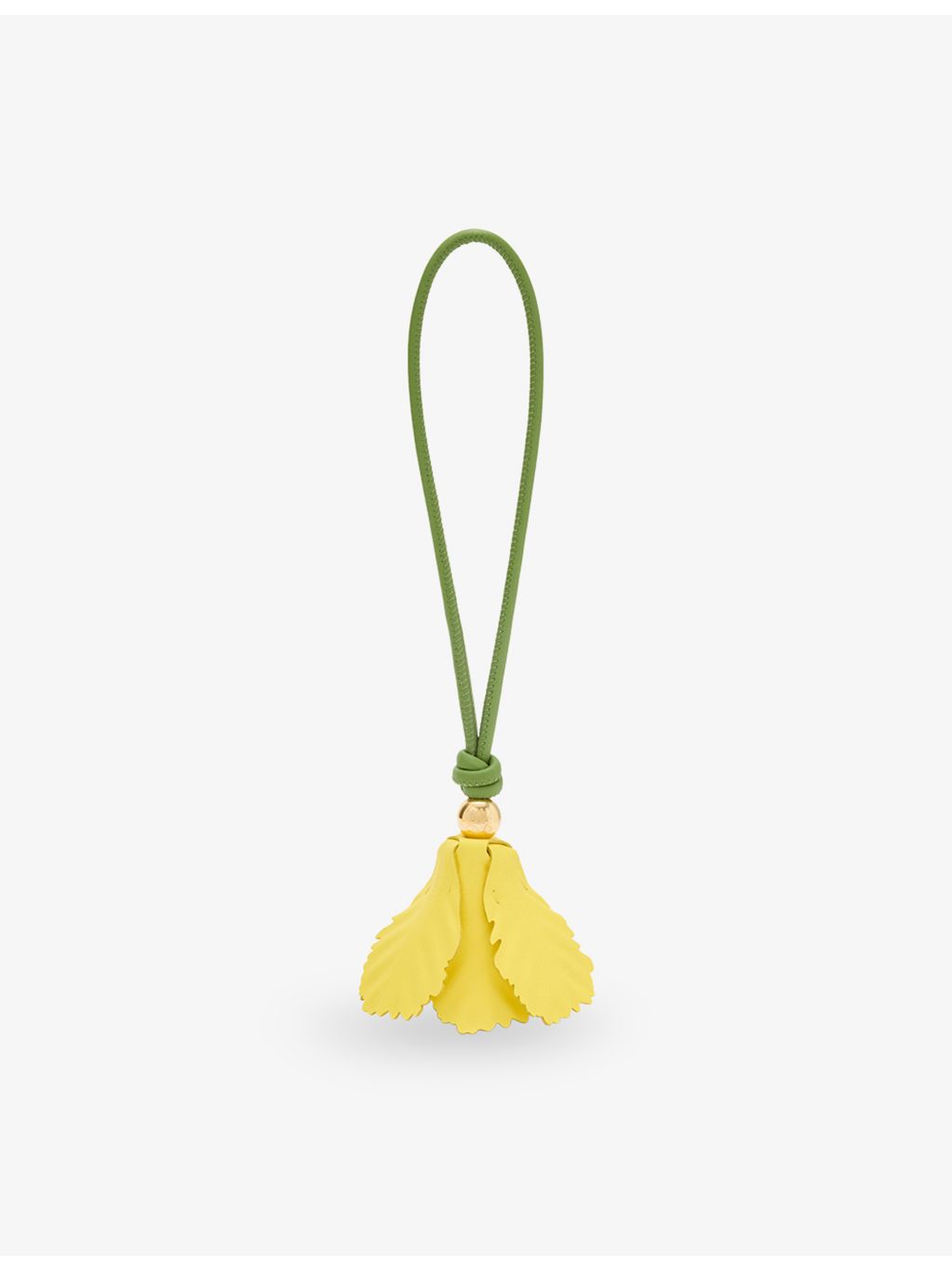 Loewe x Paula's Ibiza leather tulip bag charm 8.5cm, UK version