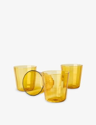 Conran Shop Fade glass tumblers set of four, imported from the UK