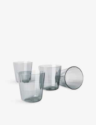 Conran Shop Fade glass tumblers set of four, imported from the UK