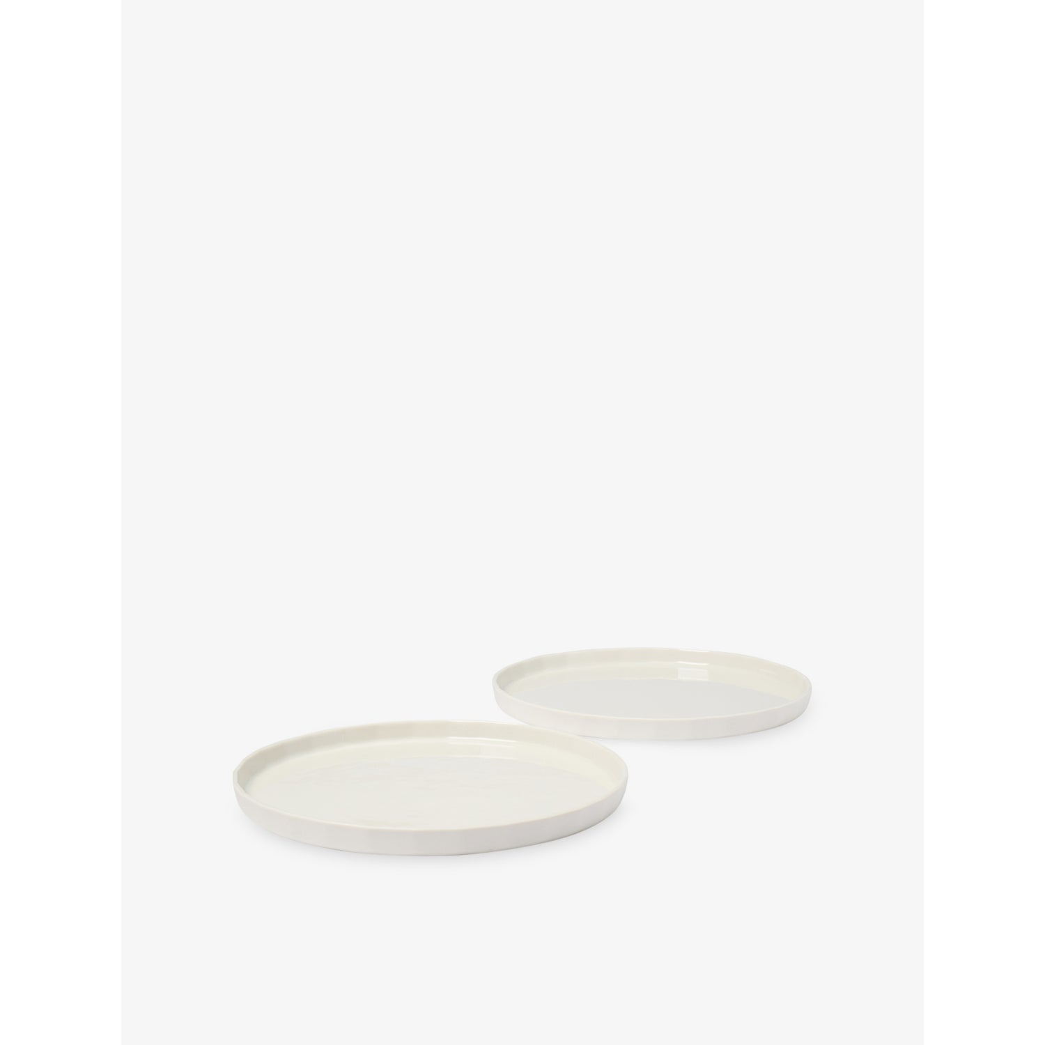 Conran Shop Fade porcelain dinner plates set of two 25cm, UK version