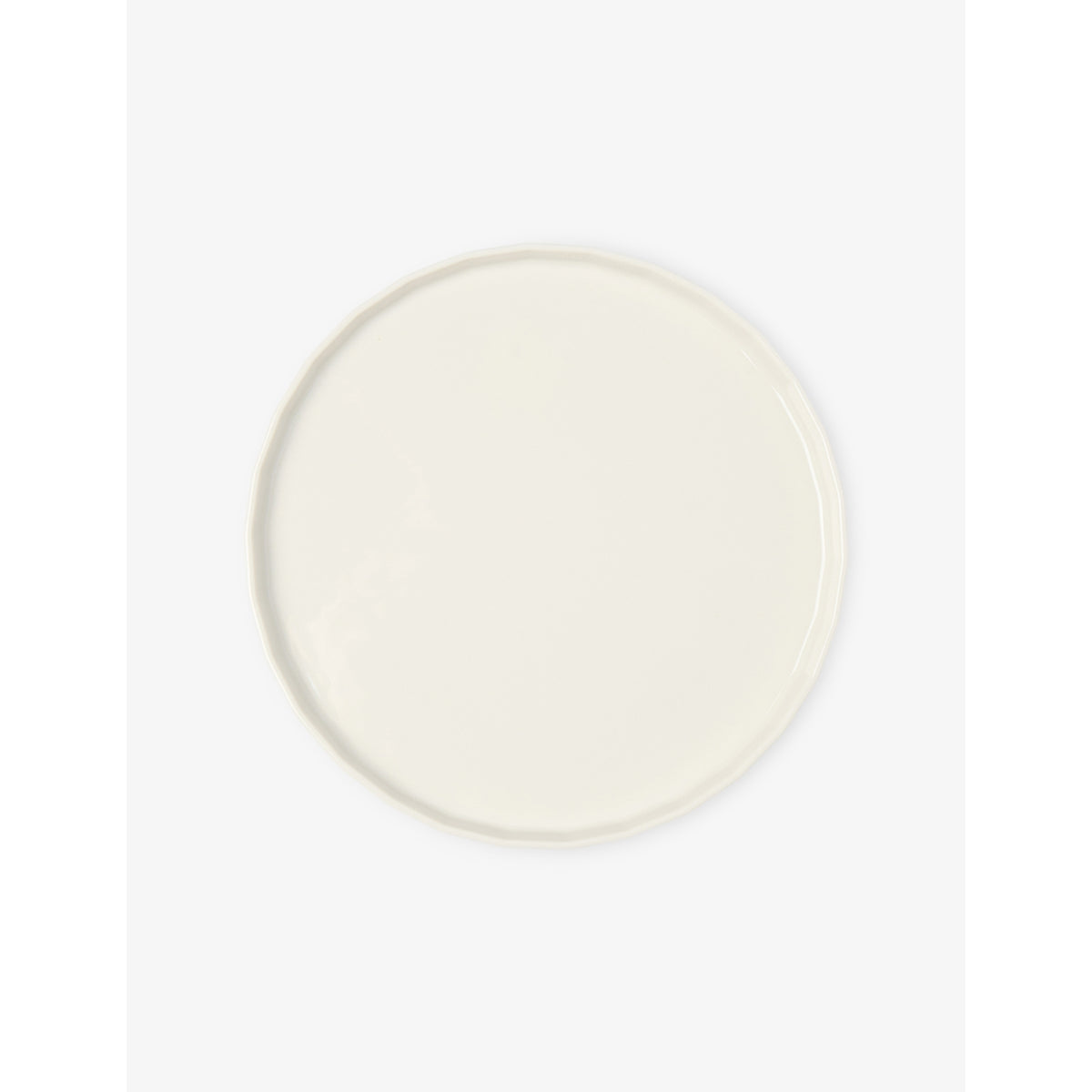 Fade Set of Two Porcelain Dinner Plates 25cm - CACAO