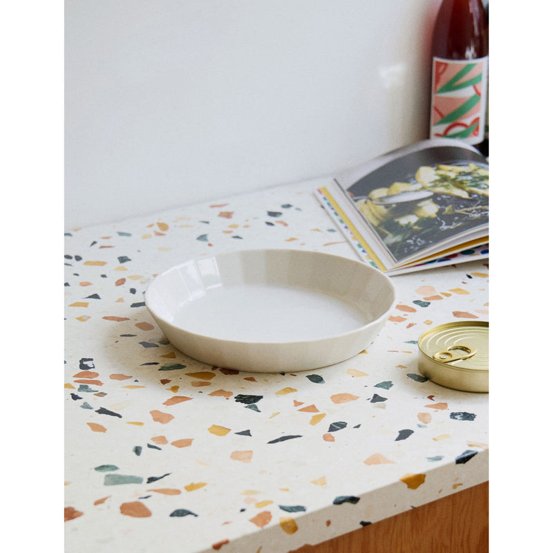 The Conran Shop Fade set of two deep porcelain plates 22cm (British brand)