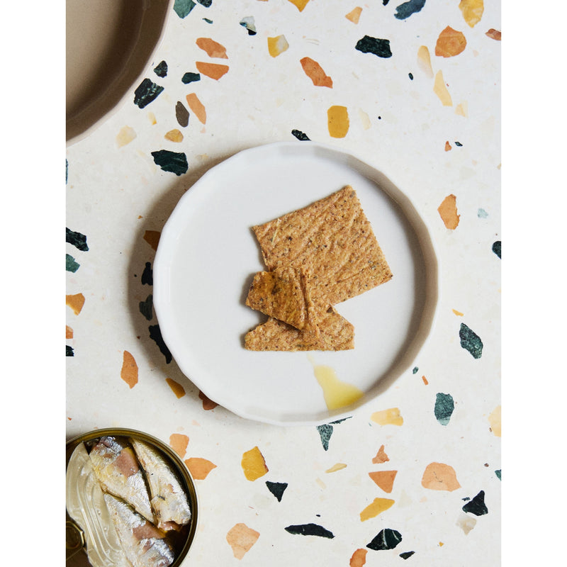 The Conran Shop Fade porcelain side plates 17cm, imported from the UK