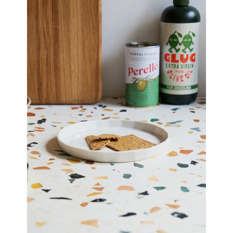 The Conran Shop Fade porcelain side plates 17cm, imported from the UK