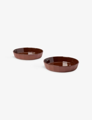 The Conran Shop Fade porcelain small plates 13cm (British brand)