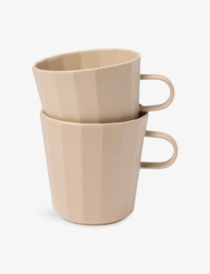 The Conran Shop Fade porcelain mugs 8.5cm, imported from the UK