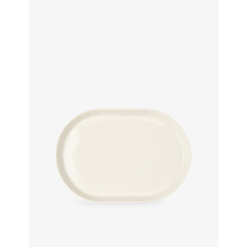 The Conran Shop Fade oval porcelain platter 32cm - British product