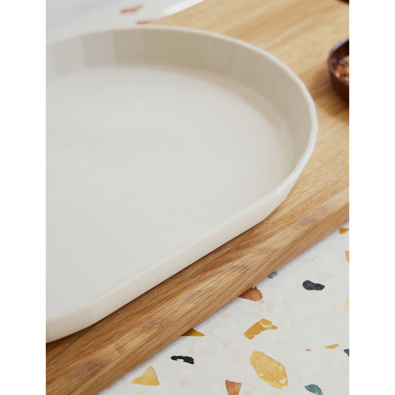 The Conran Shop Fade oval porcelain platter 32cm - British product