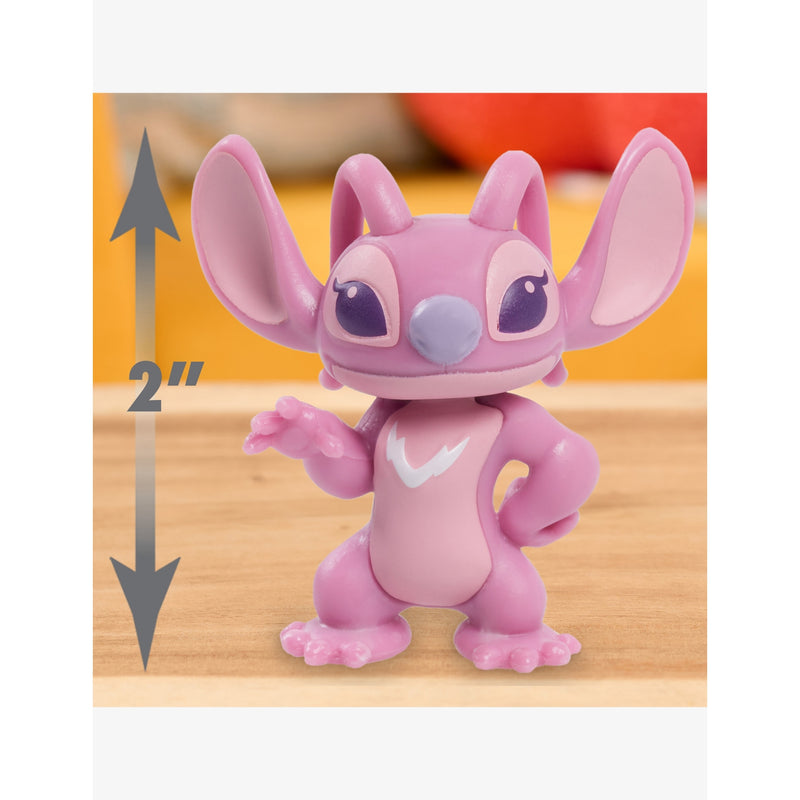 Disney Stitch collectible figure set, 6 figures, 5 accessories, UK version