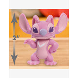 Disney Stitch collectible figure set, 6 figures, 5 accessories, UK version