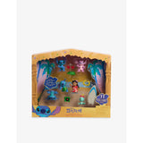 Disney Stitch collectible figure set, 6 figures, 5 accessories, UK version