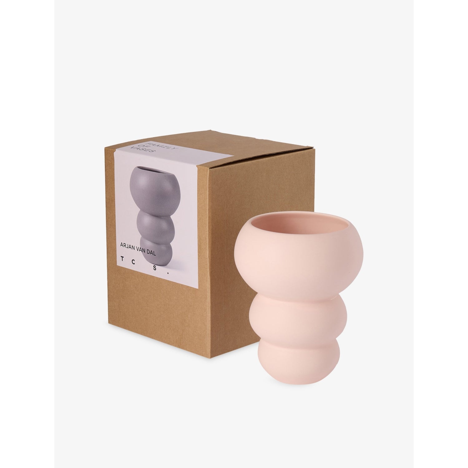 The Conran Shop stacked spheres earthenware vase 18.5cm, UK version