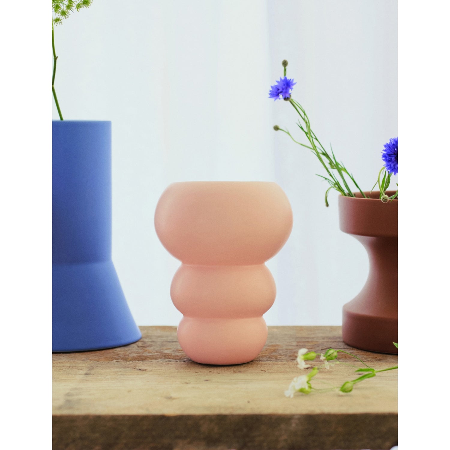 The Conran Shop stacked spheres earthenware vase 18.5cm, UK version