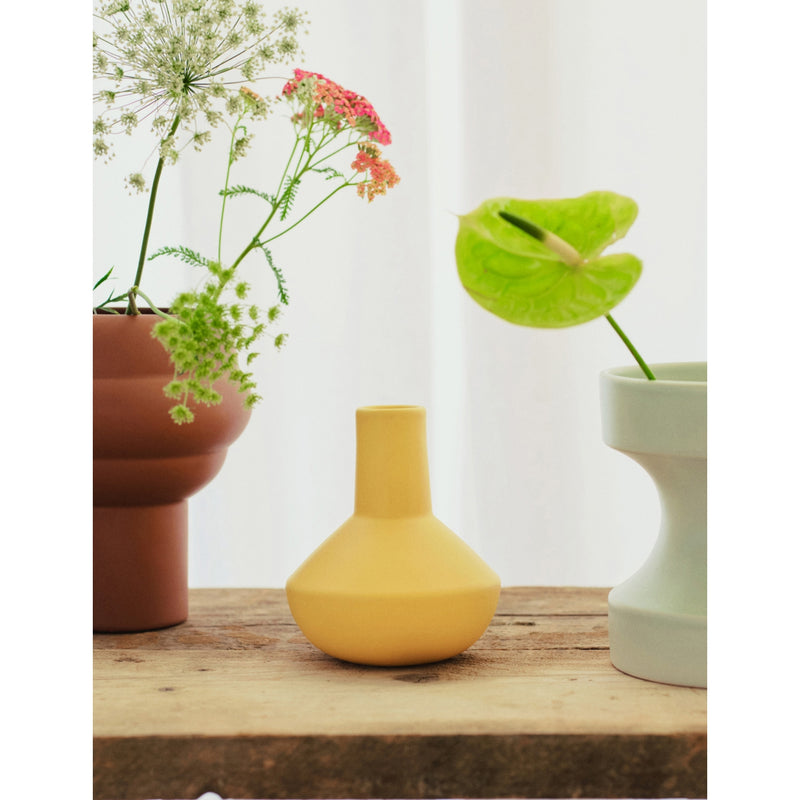 The Conran Shop Sphere bottle earthenware vase 14.5cm (British brand)