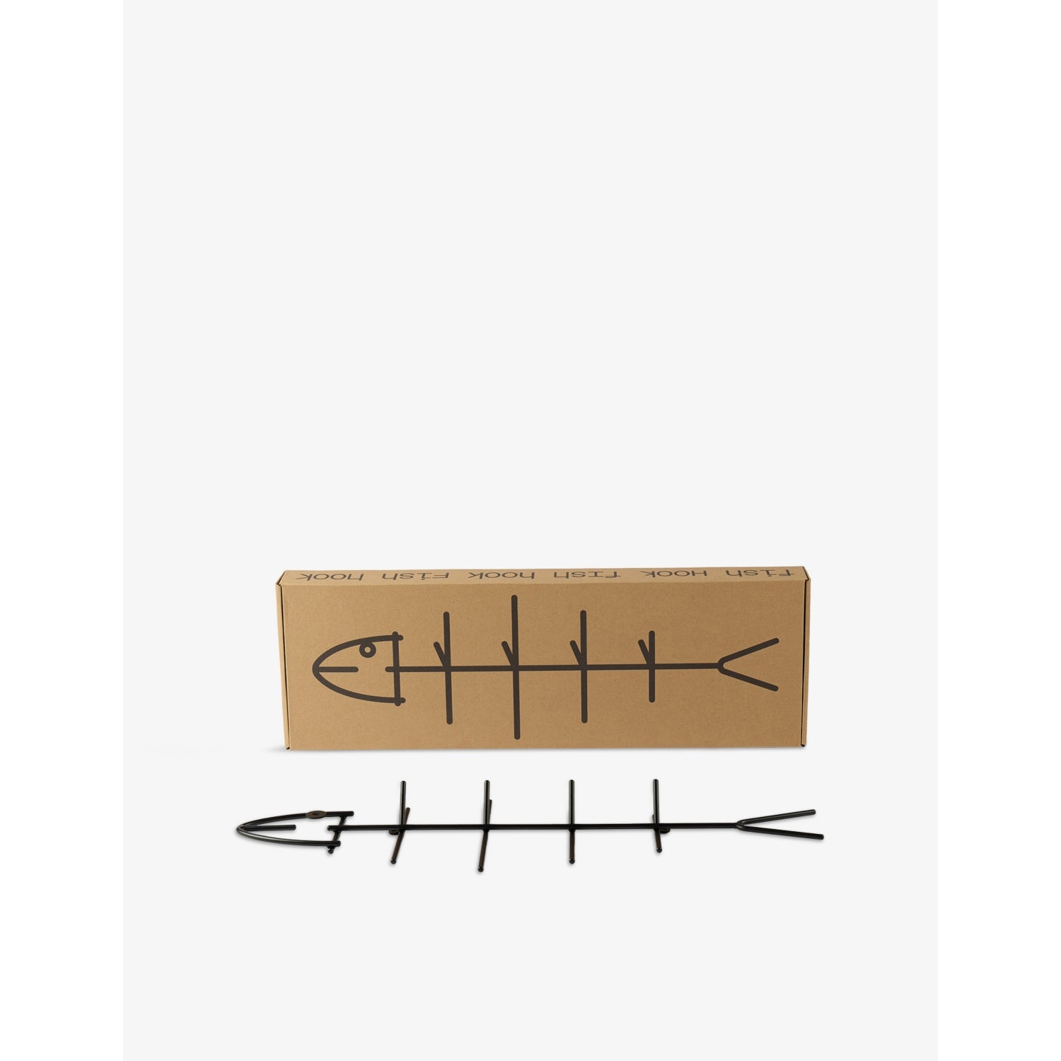 The Conran Shop steel fish hook wall hanger 60cm, UK version
