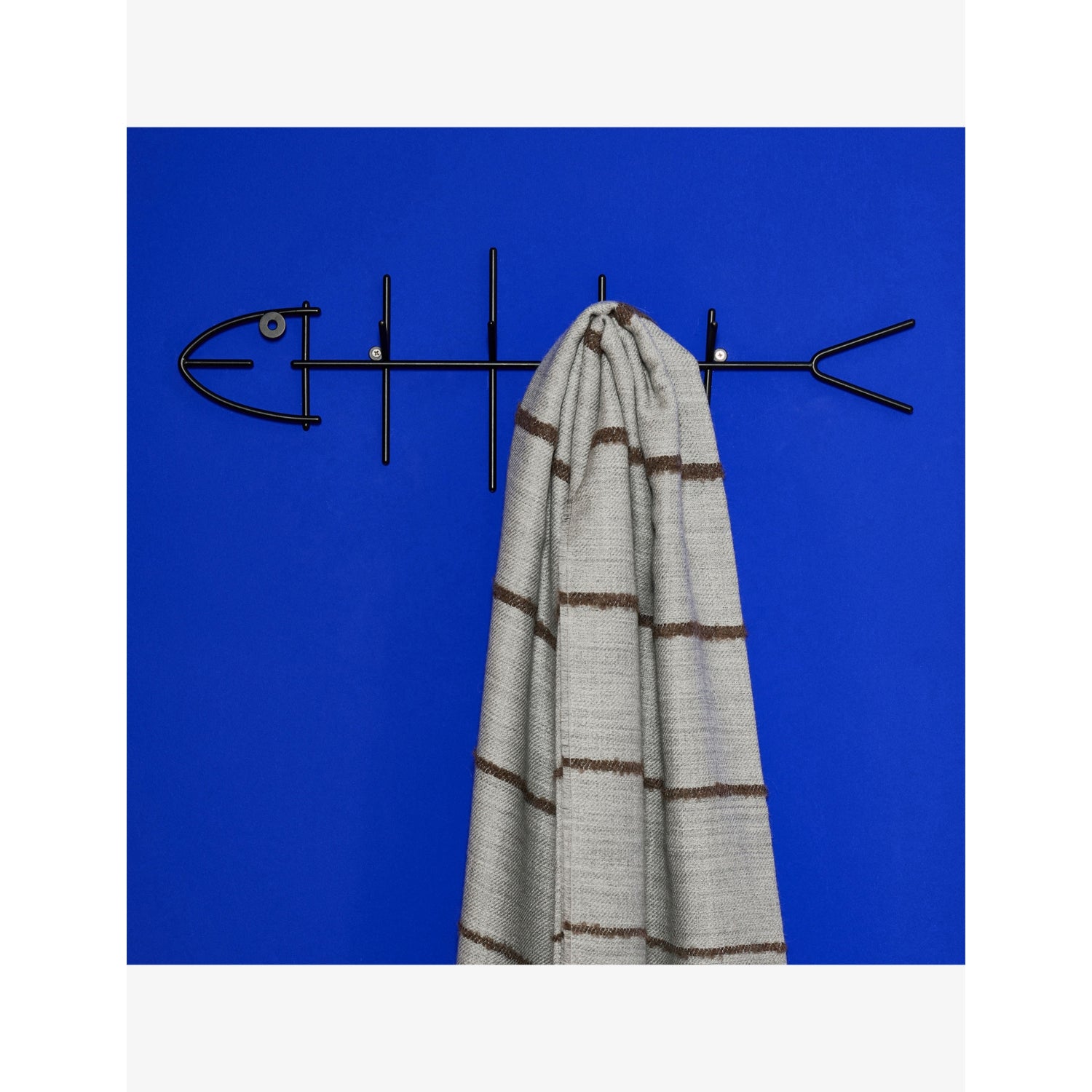 The Conran Shop steel fish hook wall hanger 60cm, UK version