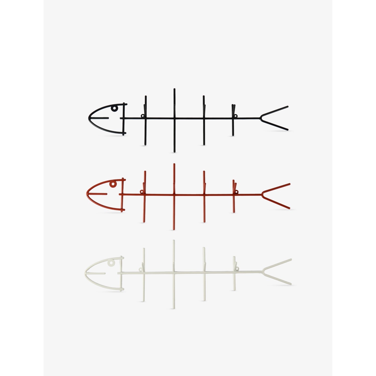 The Conran Shop steel fish hook wall hanger 60cm, UK version