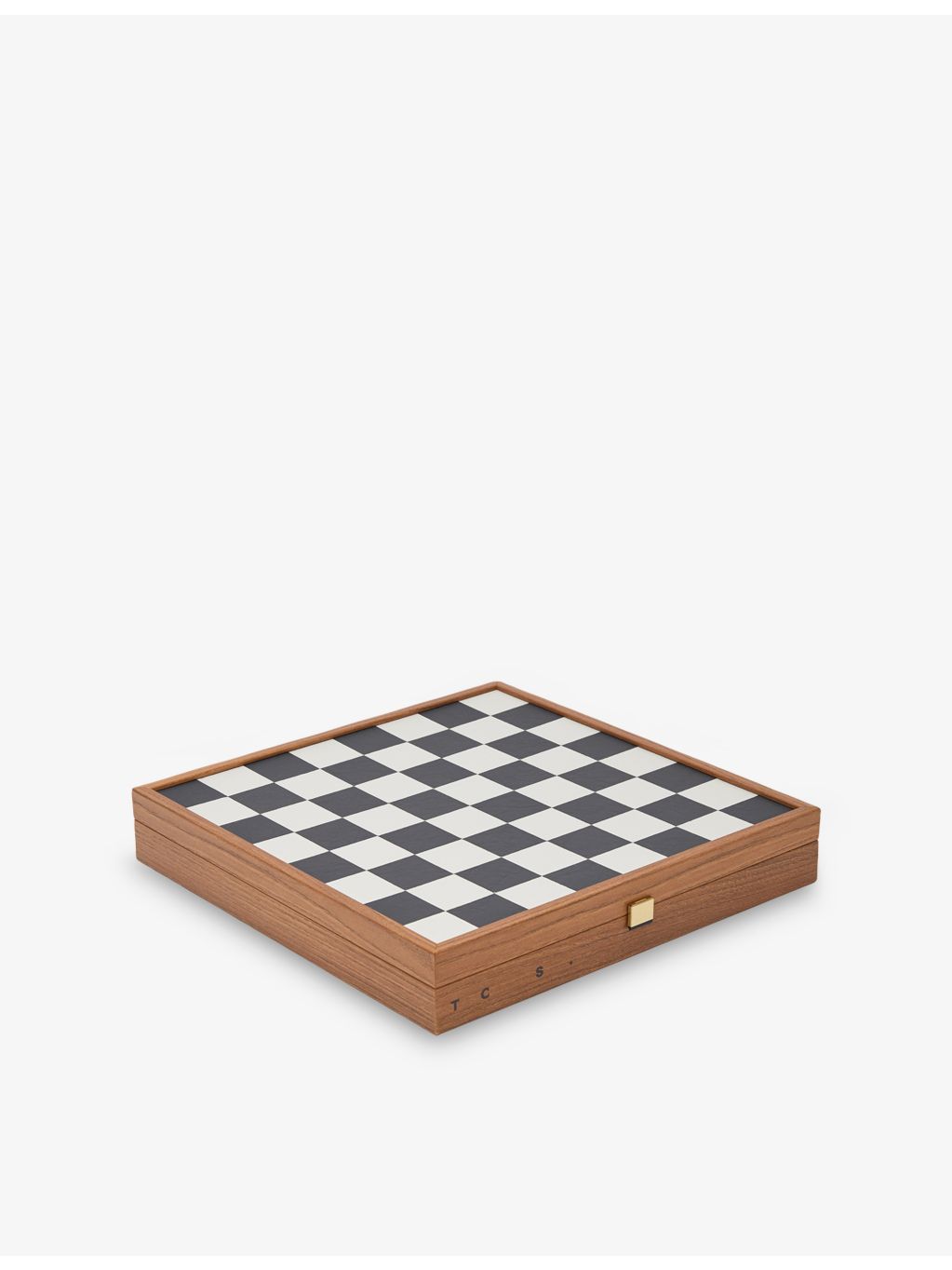 Milos wooden chess board game set 40cm - British product