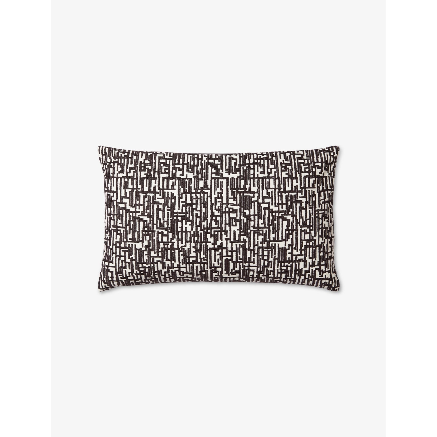 Quinn Rectangle Cotton Cushion - CHARCOAL