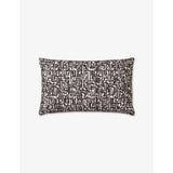 Quinn Rectangle Cotton Cushion - CHARCOAL