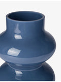 Conran Shop Form Curved Glass Vase 25.5cm, imported from the UK