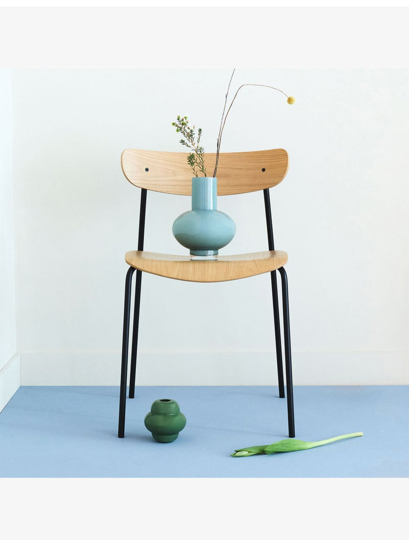 The Conran Shop curved glass vase 23cm (British brand)