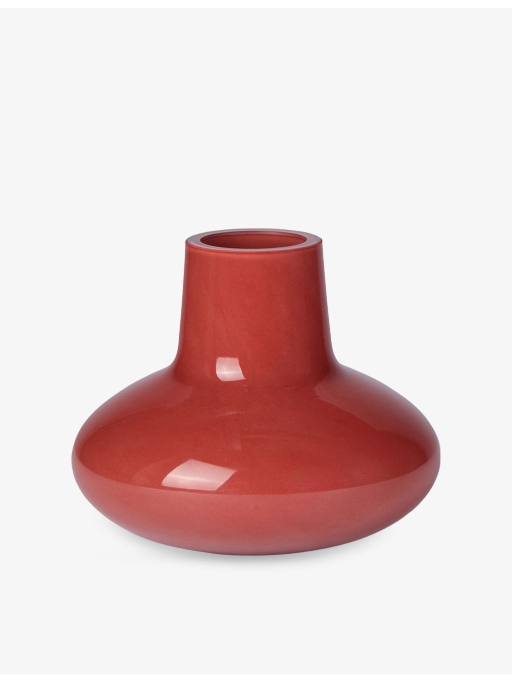 The Conran Shop Form Cherry mini glass vase 12cm, UK version
