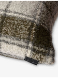 The Conran Shop tartan alpaca-blend cushion cover 50cm x 50cm - British product