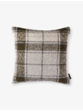 The Conran Shop tartan alpaca-blend cushion cover 50cm x 50cm - British product