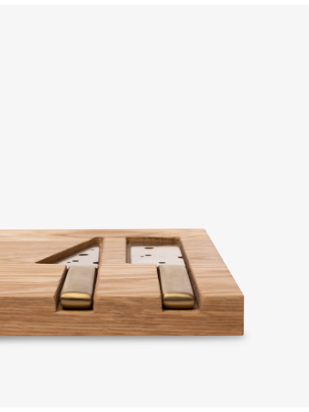 Woodsea cheese board with knives 55cm x 20cm, imported from the UK
