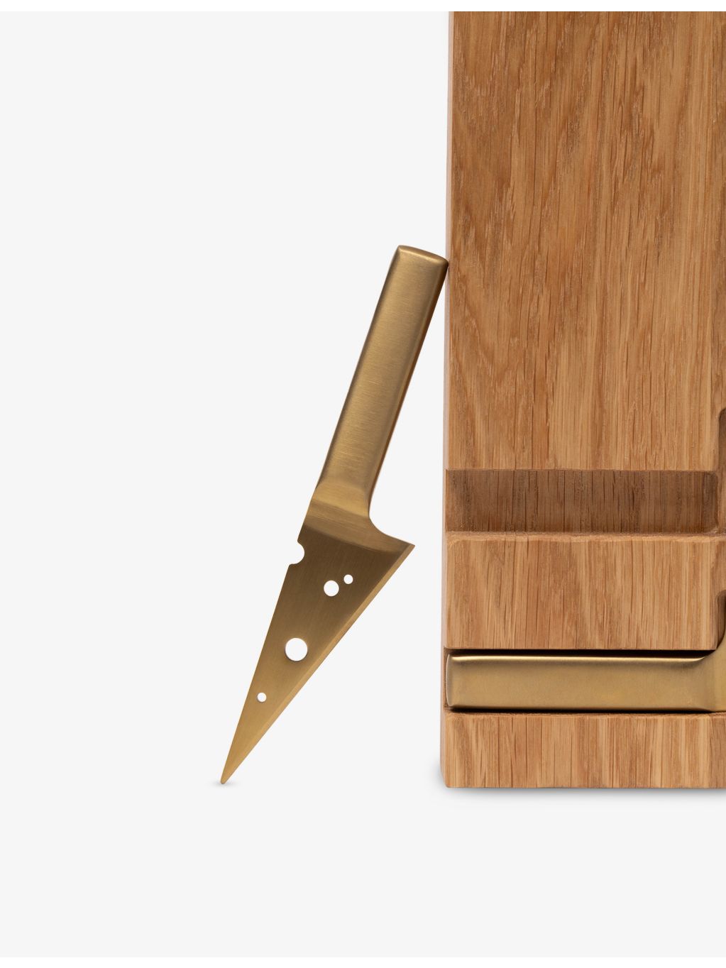 Woodsea cheese board with knives 55cm x 20cm, imported from the UK