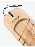 Woodsea wooden serving board 64cm by 10cm, UK version