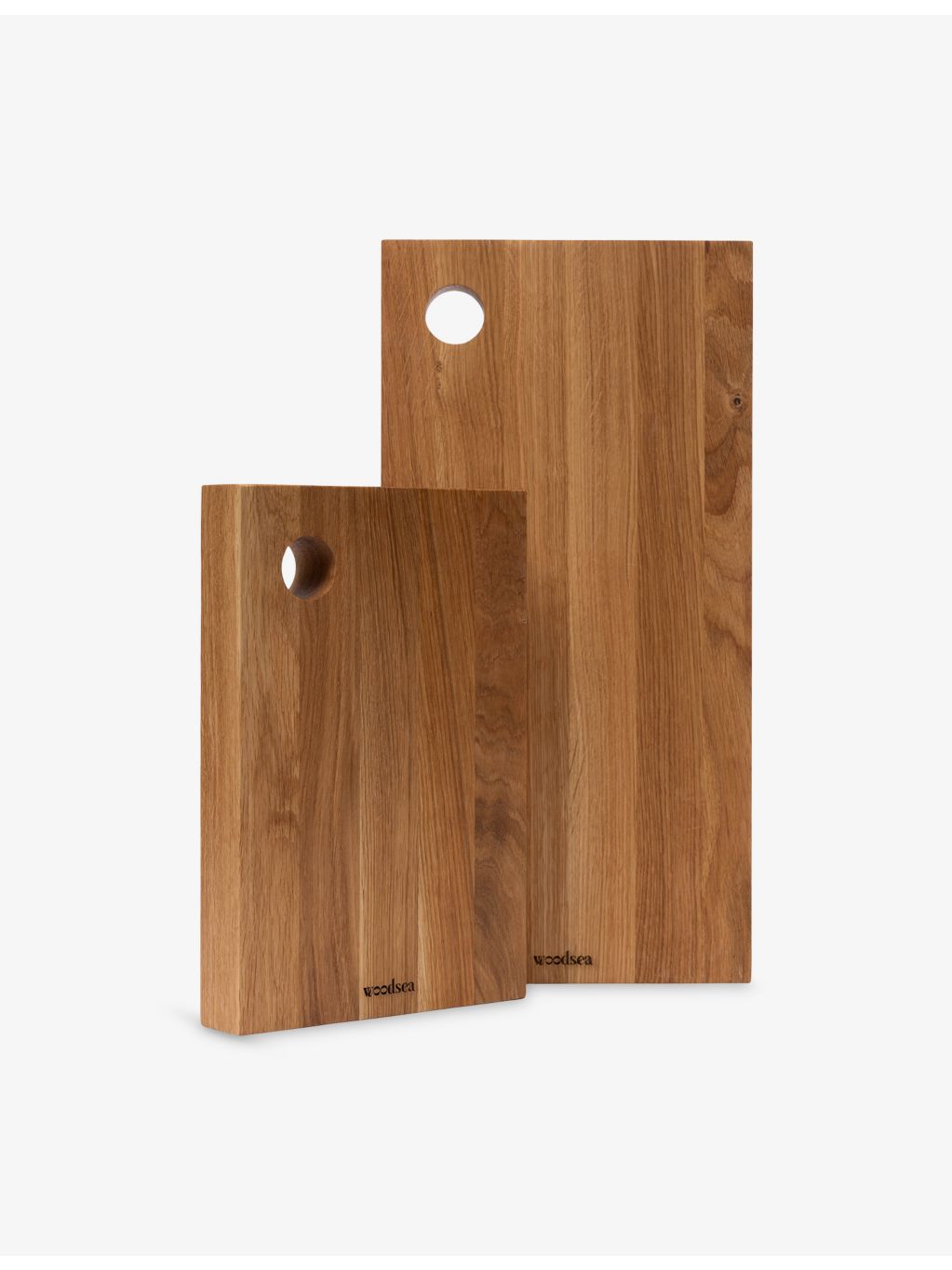 Woodsea brand-embossed wooden chopping board 33cm x 22cm - British product