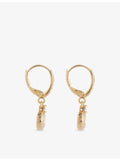Valentino Garavani Vlogo crystal drop earrings 2.5cm - British product