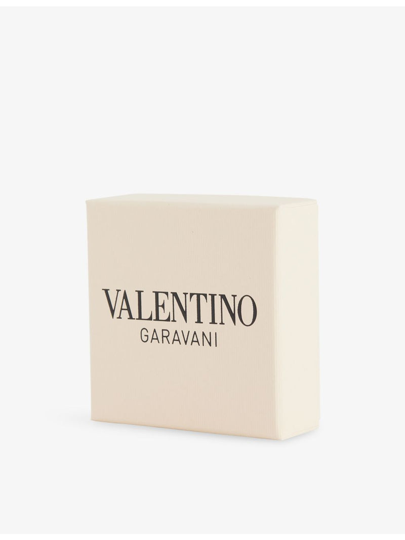 Valentino Garavani Vlogo crystal drop earrings 2.5cm - British product