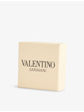 Valentino Garavani Ovalette gold-plated crystal earrings 1.5cm (British brand)