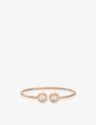 Bvlgari 18ct Rose-Gold and Mother-of-Pearl Bracelet