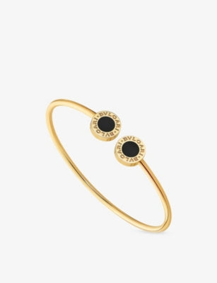 Bvlgari 18ct Yellow-Gold and Onyx Bracelet