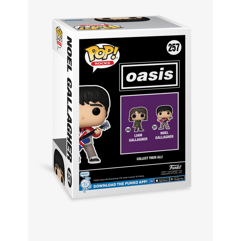Funko Pop Noel Gallagher Oasis vinyl figure 9.7cm, UK version