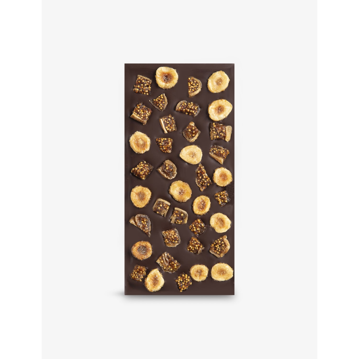 Michel Cluizel milk chocolate figs caramelised hazelnuts 100g, imported from the UK