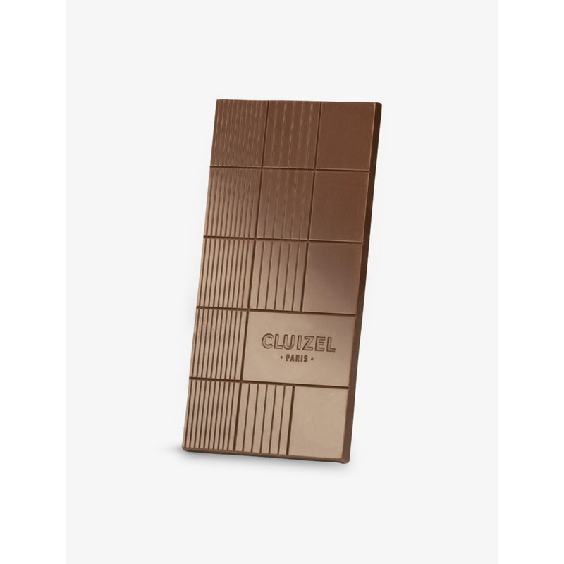 Michel Cluizel milk chocolate figs caramelised hazelnuts 100g, imported from the UK