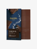 Michel Cluizel Fleur de Sel dark chocolate bar 70g, UK version