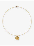Monica Vinader Initial D 18ct gold vermeil necklace - British product