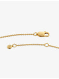 Monica Vinader initial Q chain bracelet 16-19cm (British brand)