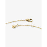 Monica Vinader mini initial I stamp 14ct yellow-gold bracelet, UK version